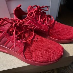 Adidas Red Athletic Shoes, No BOX